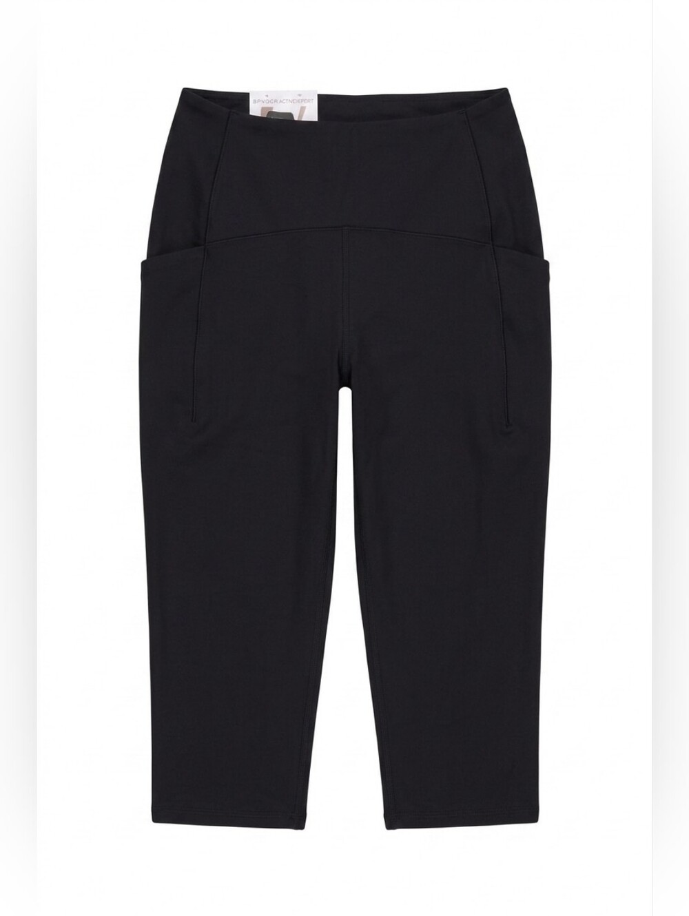 Spyder Black High-Waist Active Capri Leggings NWT Small w/ Pockets